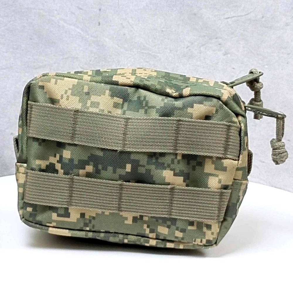 UTG‎ Tactical Utility Pouch Small MOLLE Zipper Pouch Digital Camo Compact
